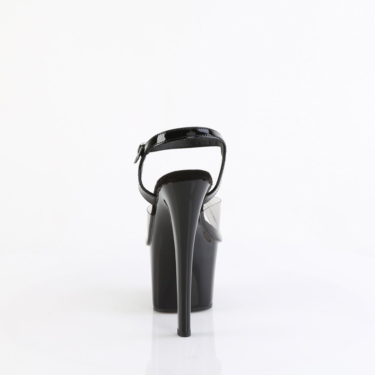 7 Inch Heel SKY-308-1 Smoke Black