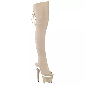 7 Inch Heel SPECTATOR-3030 Nude