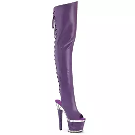 7 Inch Heel SPECTATOR-3030 Purple