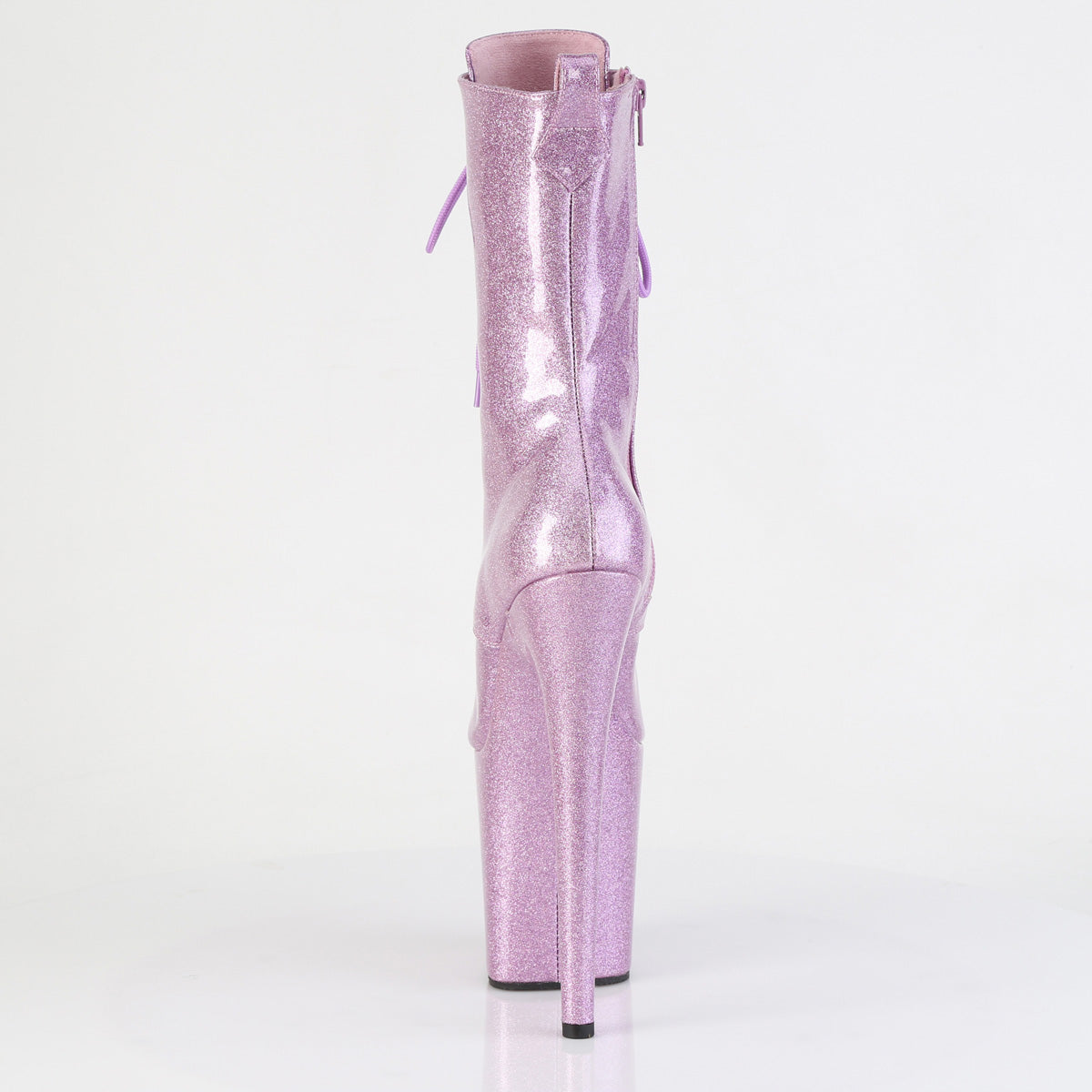 8 Inch Heel FLAMINGO-1041GP Lilac Glitter