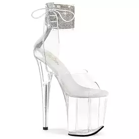 8 Inch Heel FLAMINGO-824RS Clear