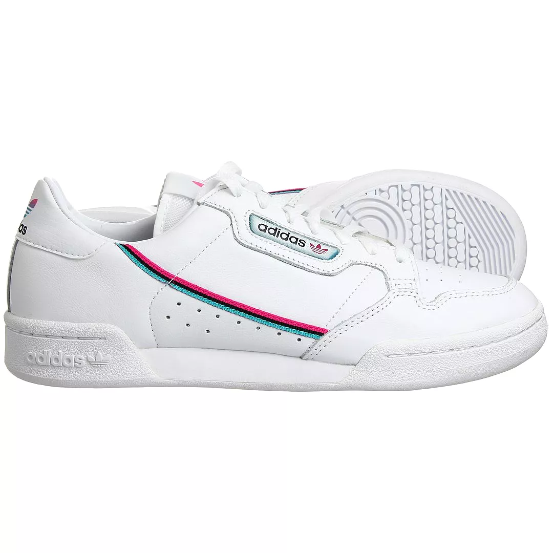 Adidas Continental 80 Mens White Trainers