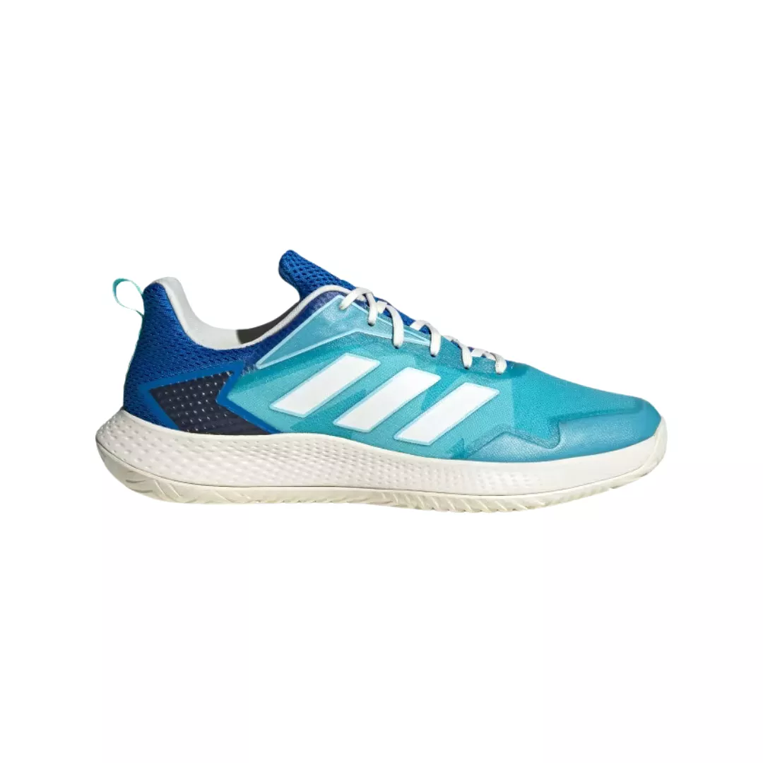 Adidas Defiant Speed Tennis Shoe - Light Aqua/Off White/Bright Royal