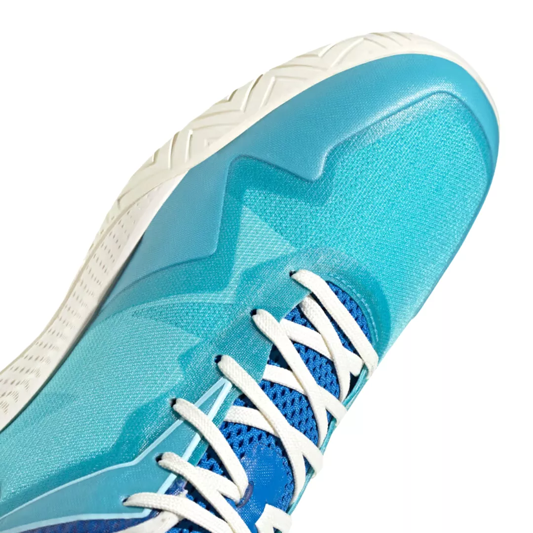 Adidas Defiant Speed Tennis Shoe - Light Aqua/Off White/Bright Royal