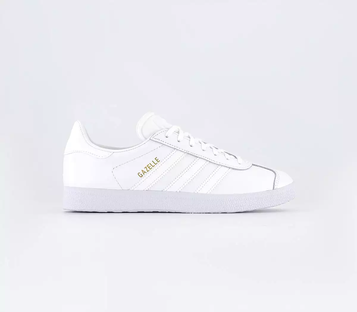 adidas Gazelle White Trainers