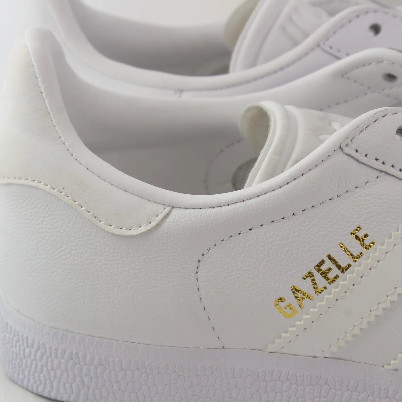 adidas Gazelle White Trainers