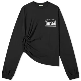 Aries Long Sleeve Tech Hole T-ShirtBlack