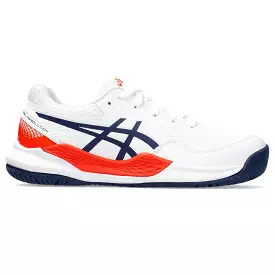 Asics Gel Resolution 9 Junior tennis shoes 067.103 White/Blue/Orange