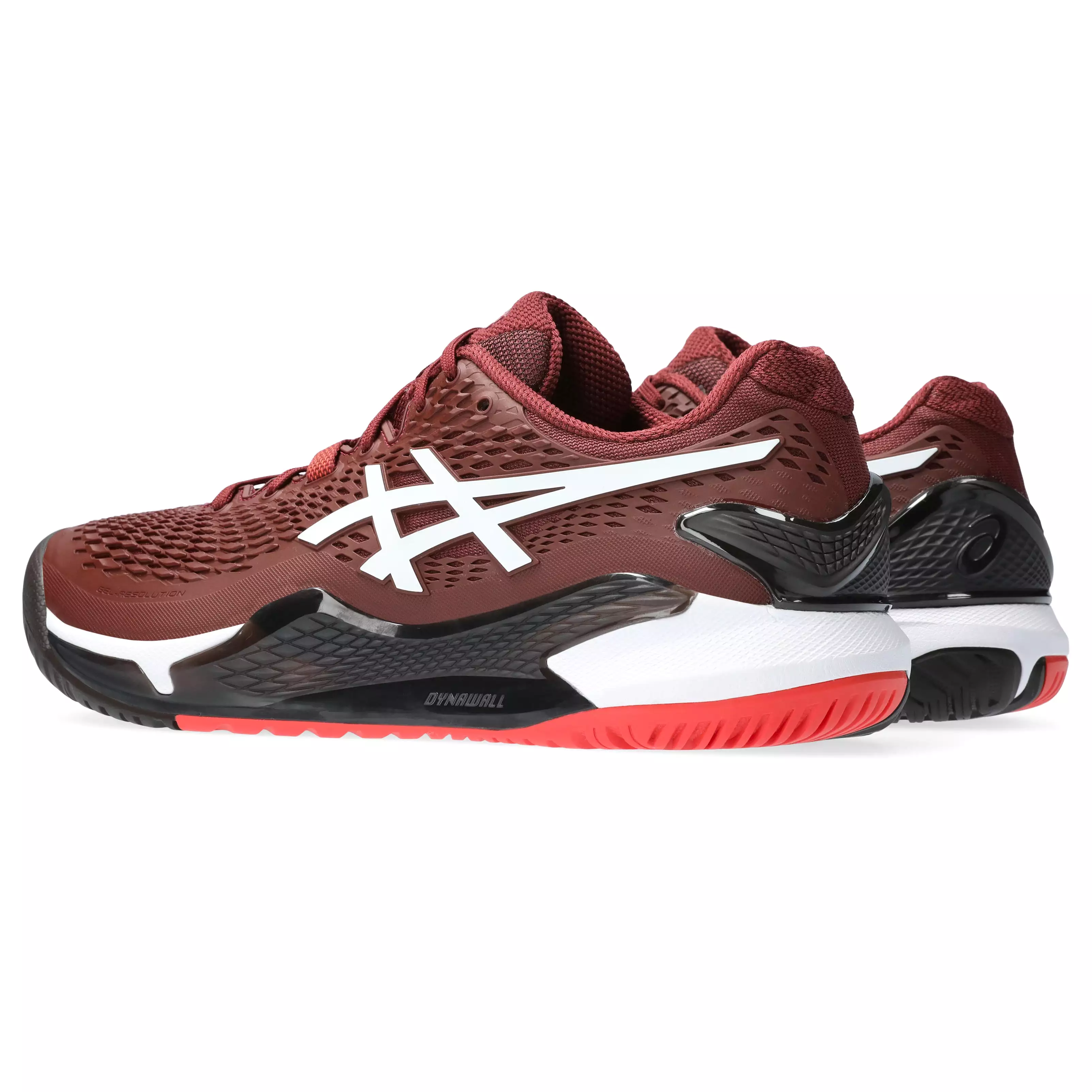 Asics Gel Resolution 9 Men tennis shoes 330.600 Antique Red/White