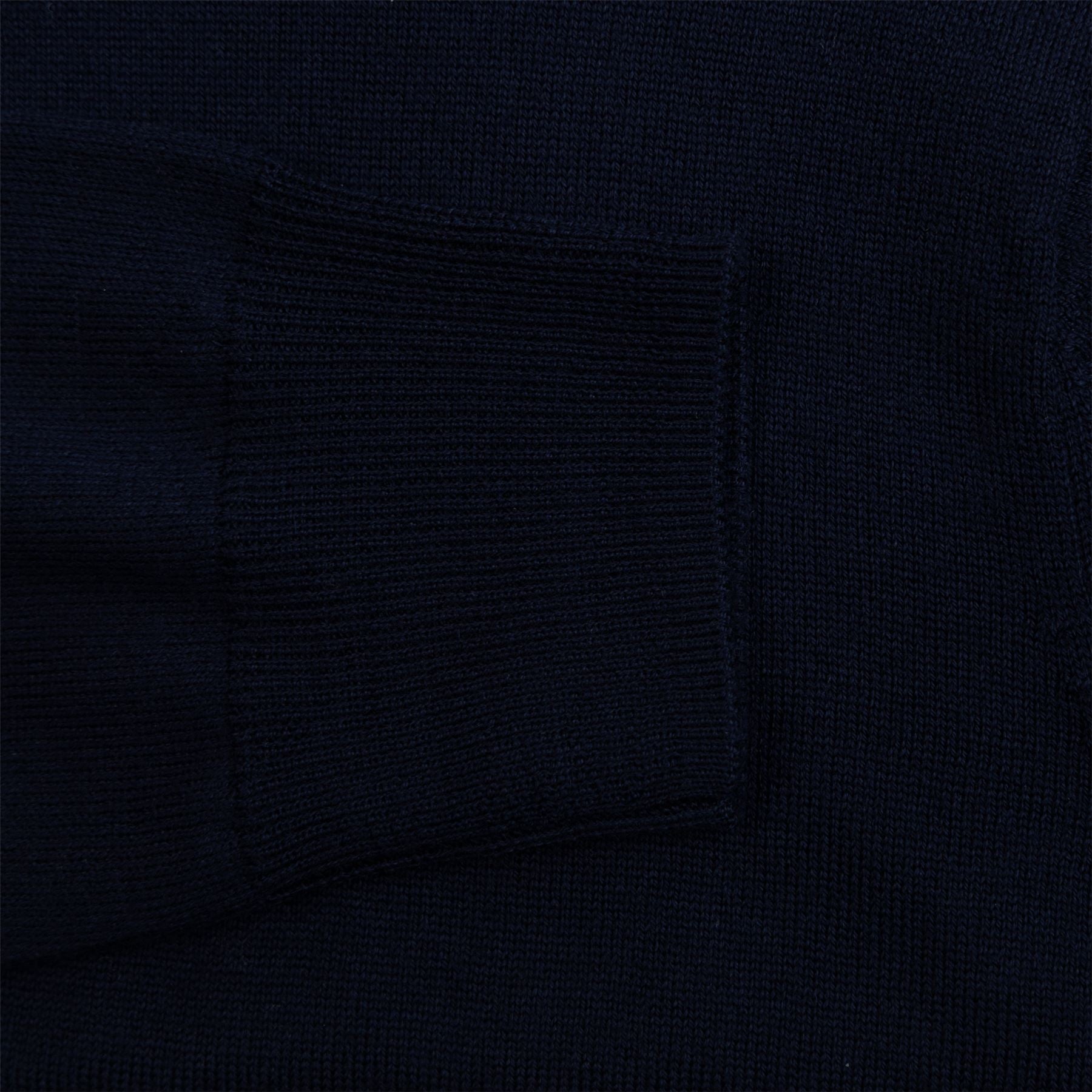 Autumn Crest Quarter Zip Merino Knit Mid Layer Navy - 2024