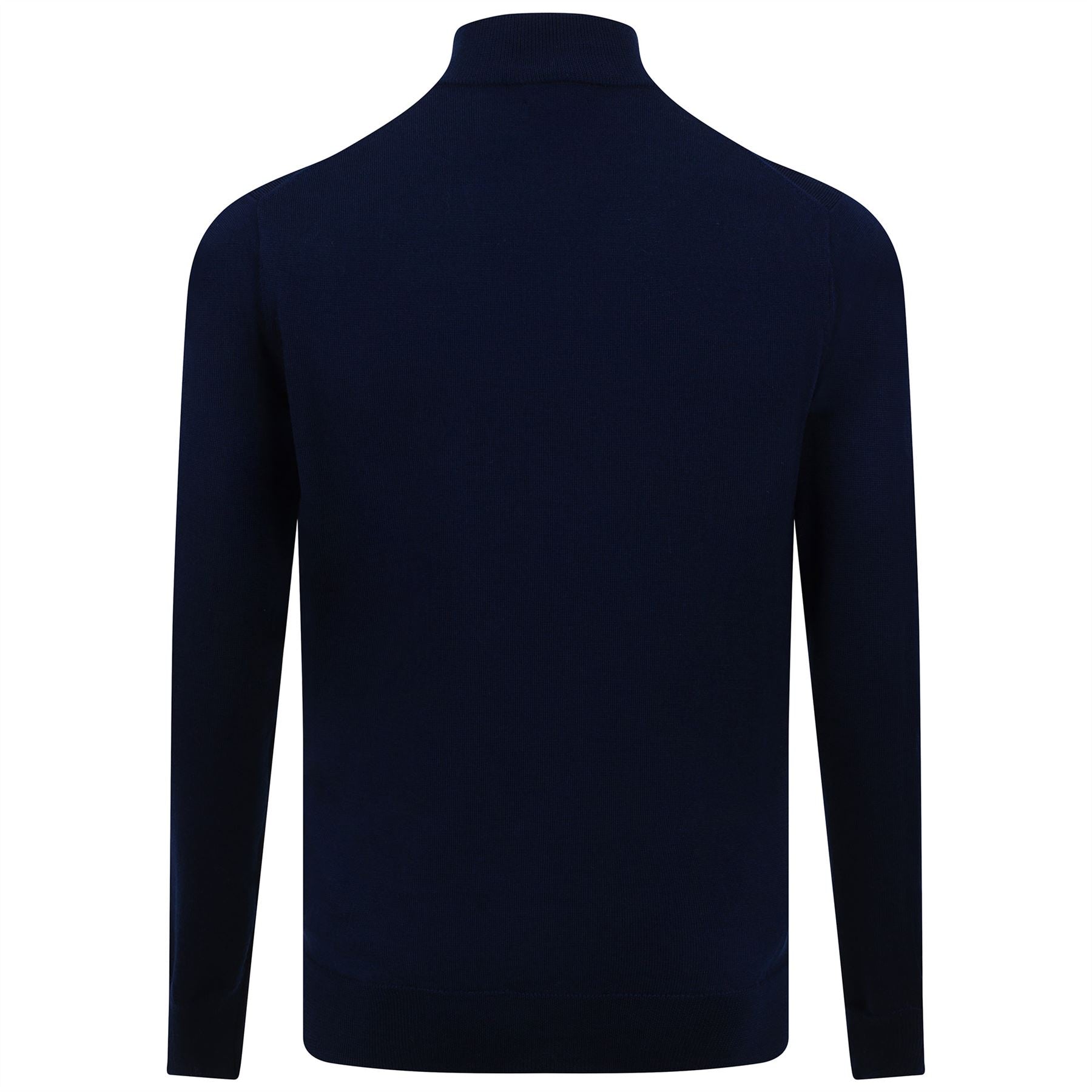 Autumn Crest Quarter Zip Merino Knit Mid Layer Navy - 2024