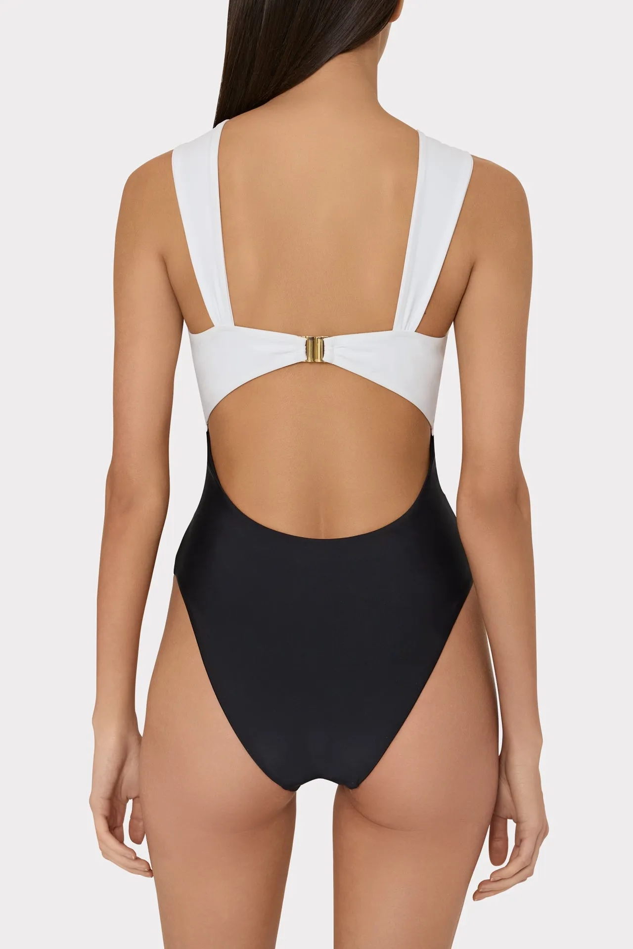 Betsy Color Block One Piece