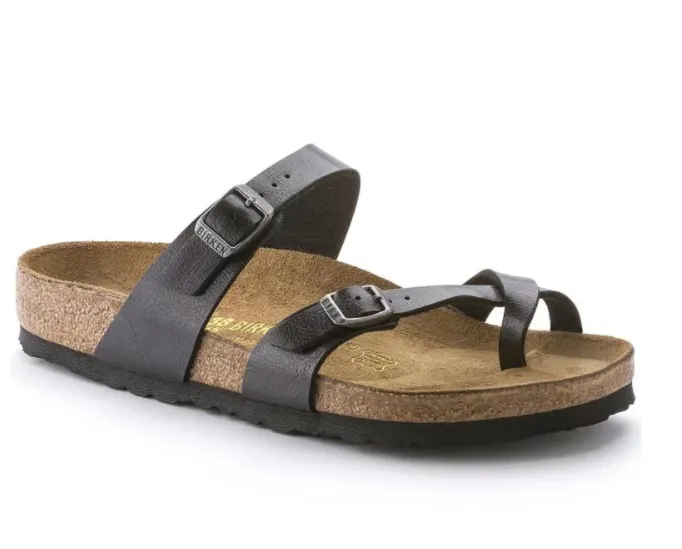 BIRKENSTOCK MAYARI BIRKO-FLOR LICORICE SANDAL – 171391