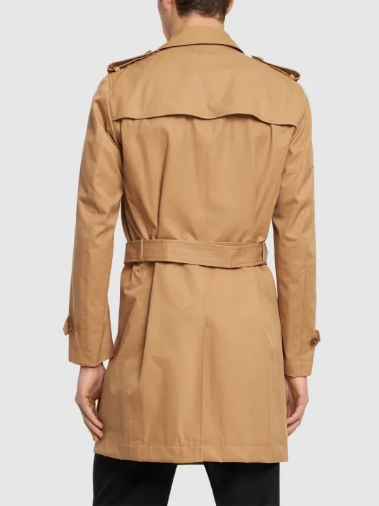 Boss   H-Hyde cotton trench coat 