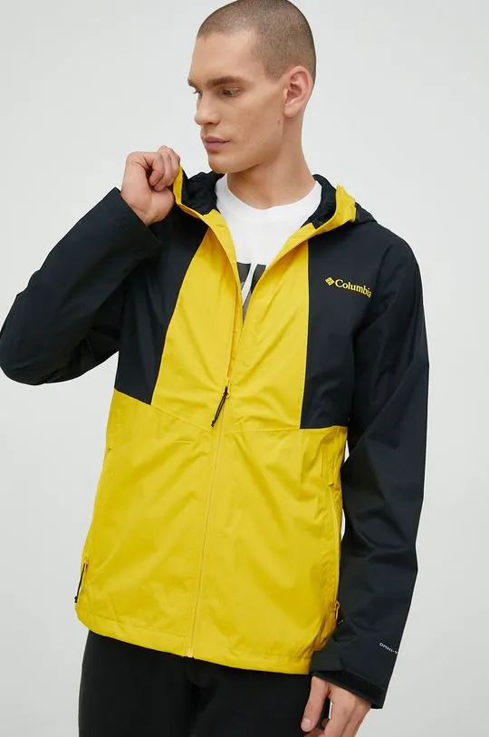 Columbia outdoor jacket Inner Limits II yellow color