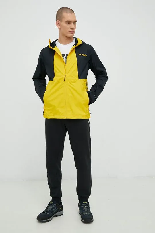 Columbia outdoor jacket Inner Limits II yellow color