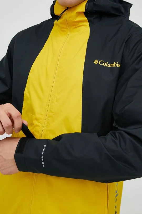 Columbia outdoor jacket Inner Limits II yellow color