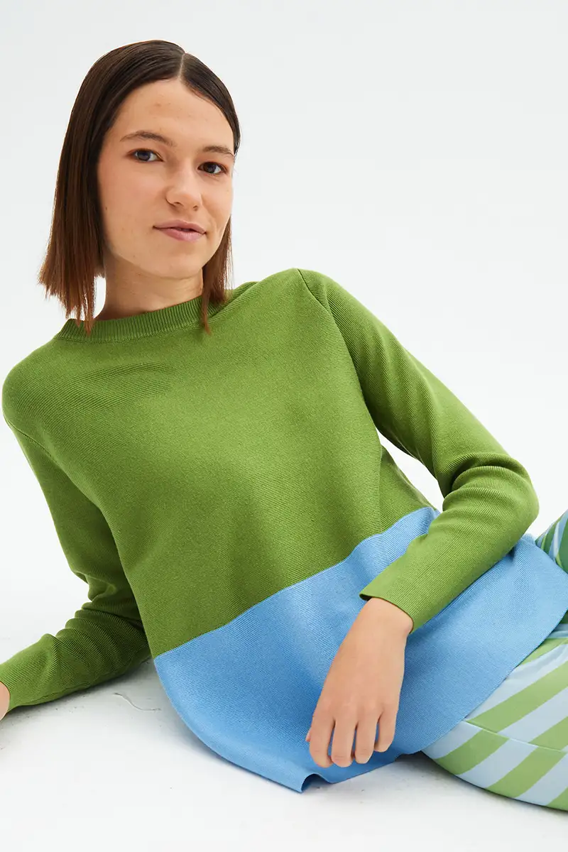 COMPANIA FANTASTICA | Maglia color block