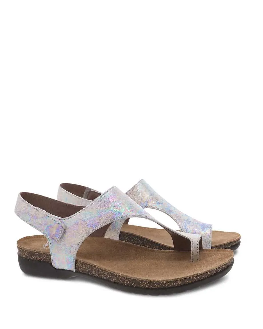 Dansko Womens Reece Sandal- Pearl Petrol