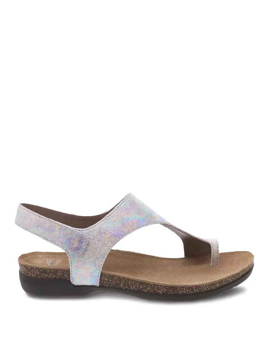 Dansko Womens Reece Sandal- Pearl Petrol