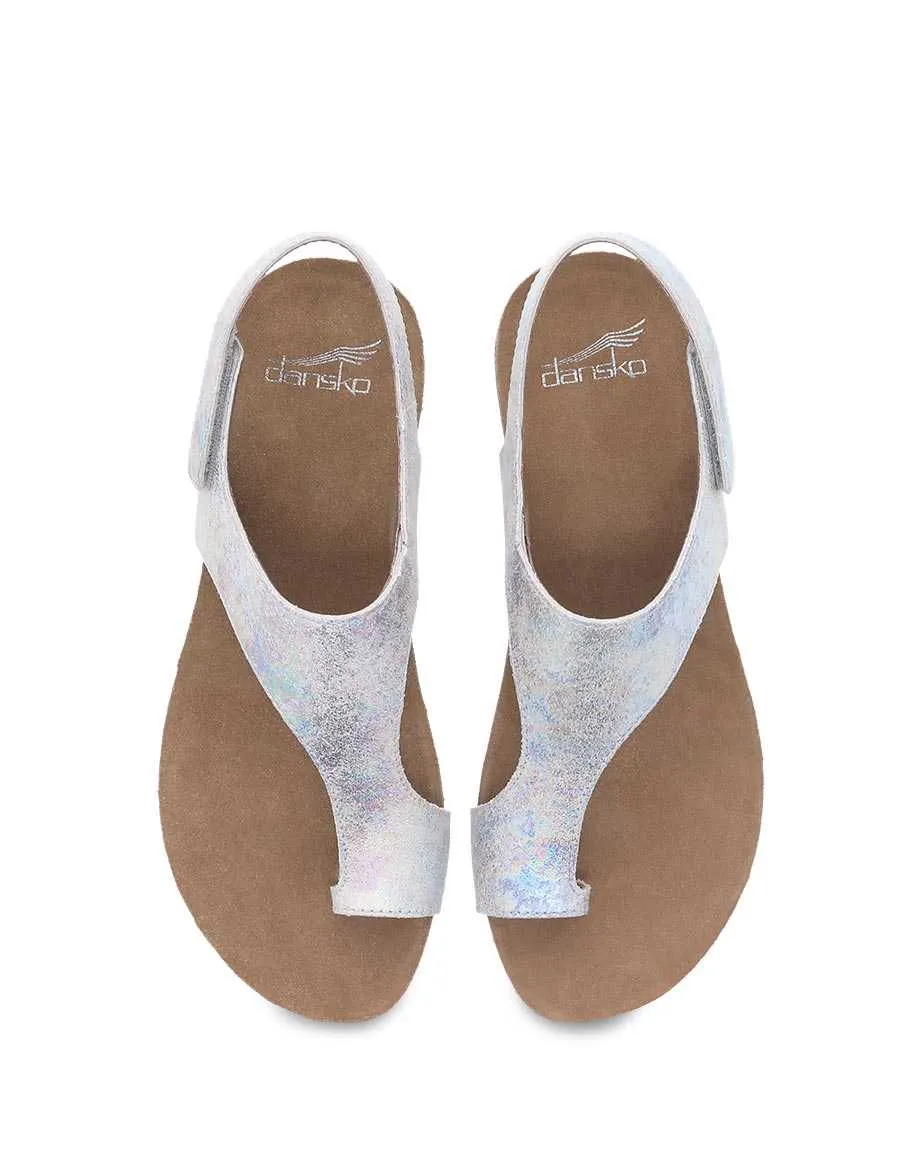 Dansko Womens Reece Sandal- Pearl Petrol