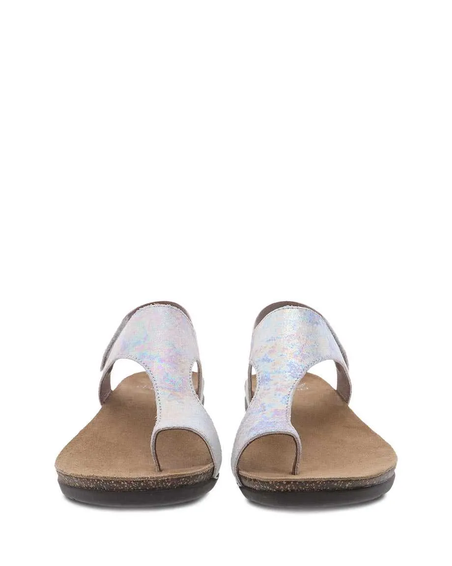 Dansko Womens Reece Sandal- Pearl Petrol