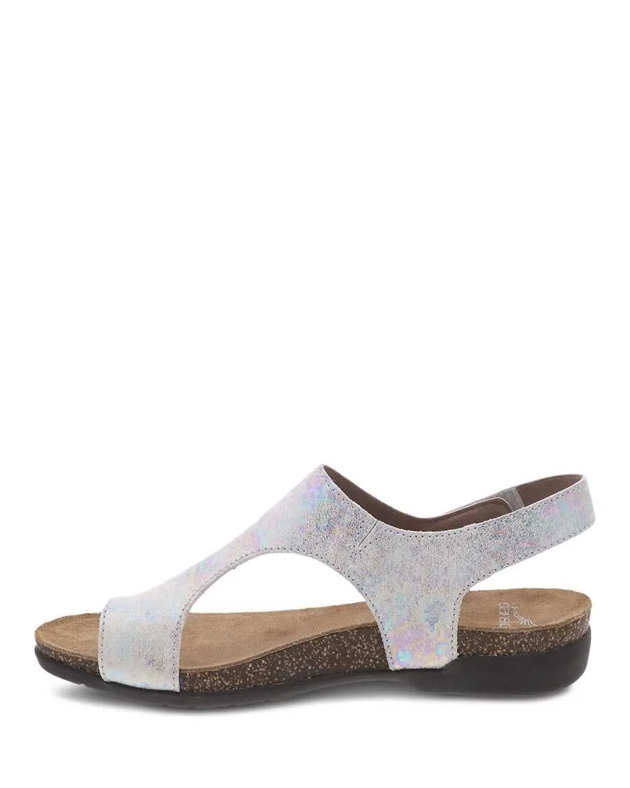 Dansko Womens Reece Sandal- Pearl Petrol