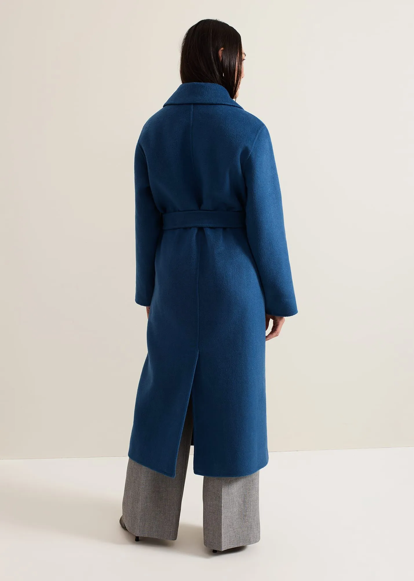 Darcy Double Faced Wool Smart Coat