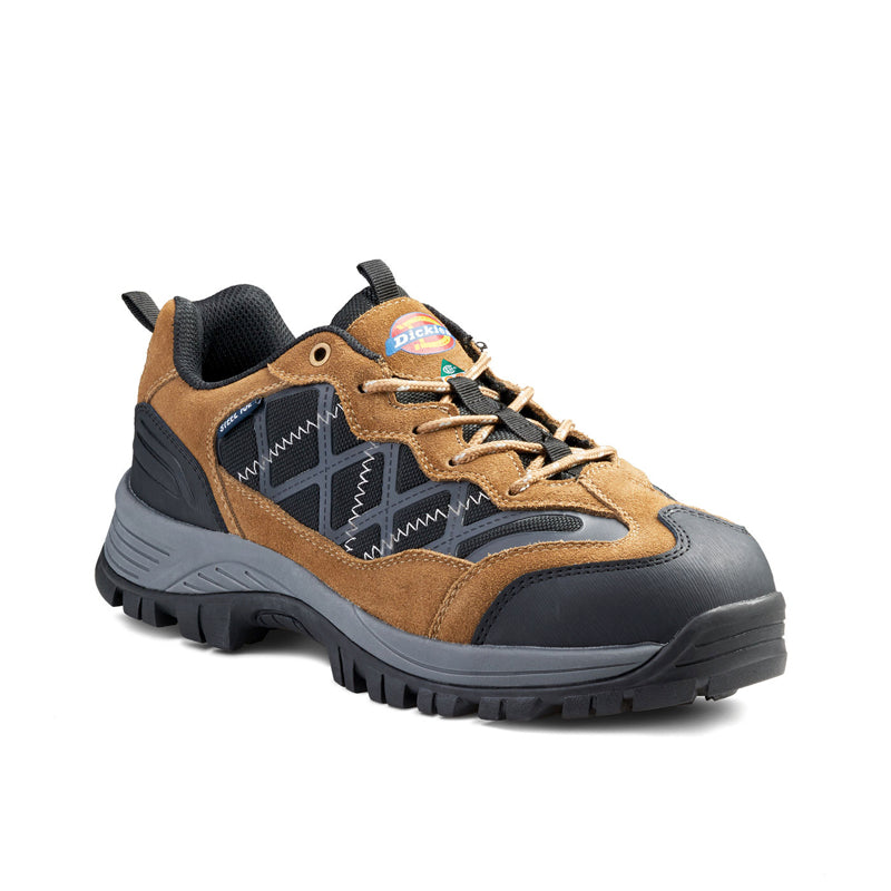 Dickies Frontier Trail Men's Steel Toe Shoe - Brown