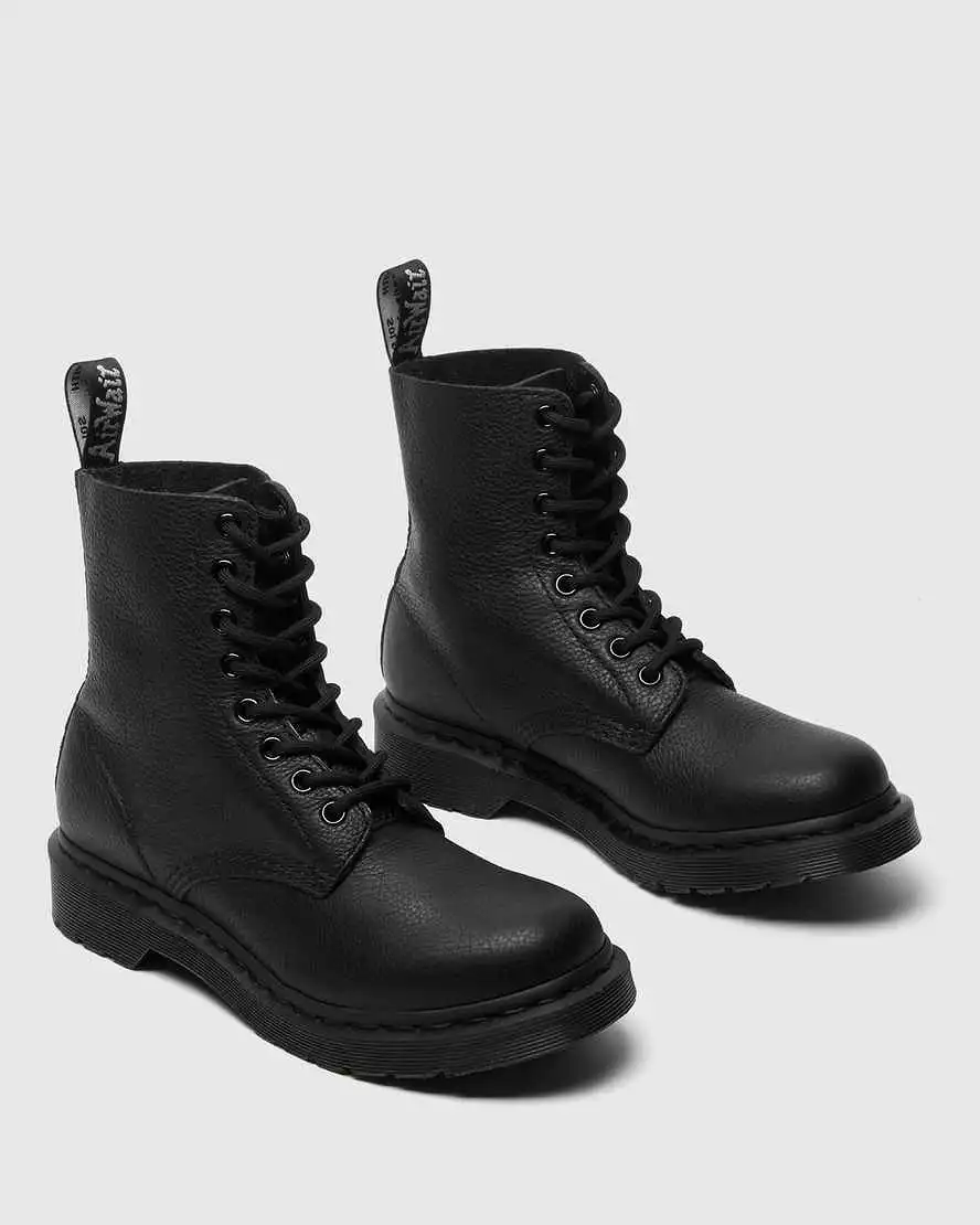 Dr Martens - 1460 Pascal Mono Black Leather Boots