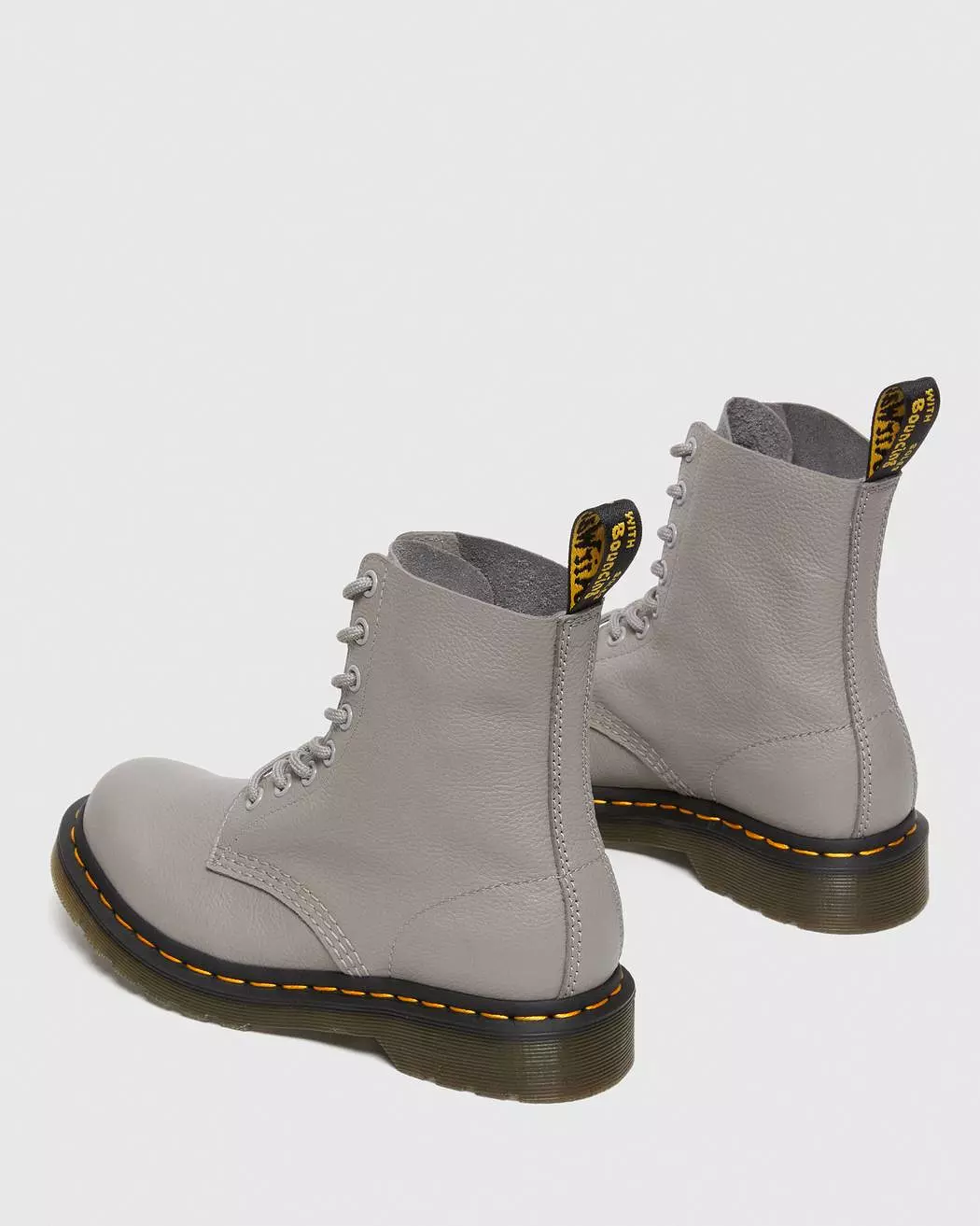 Dr Martens - 1460 Pascal Zinc Grey Virginia Boots 27641076