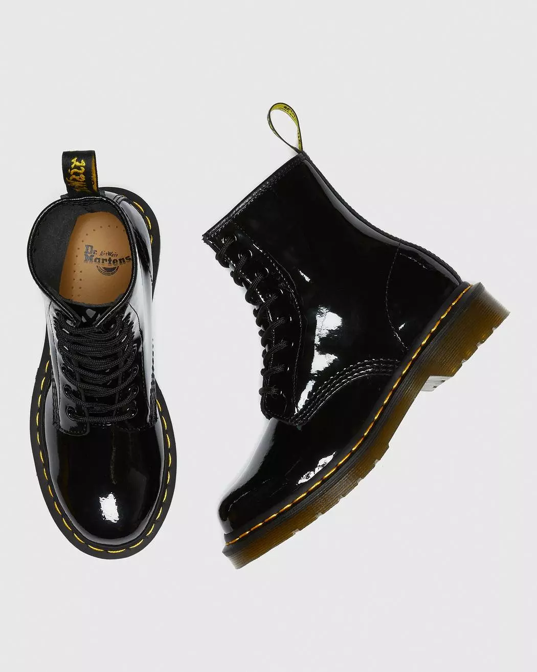 Dr Martens - 1460 Women Black Patent Lamper Leather 11821011