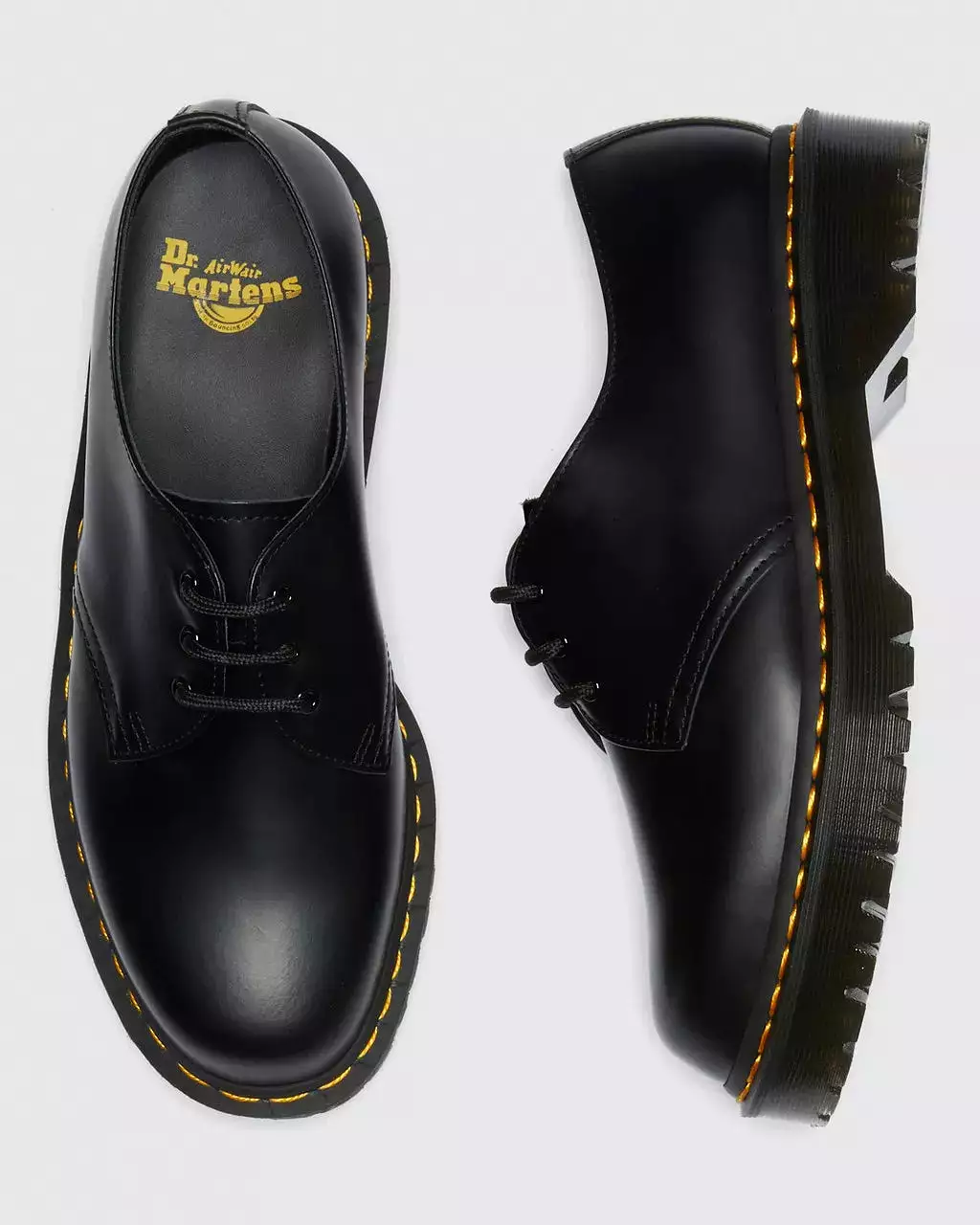 Dr Martens - 1461 Bex Smooth Black Leather Oxford Shoes 21084001