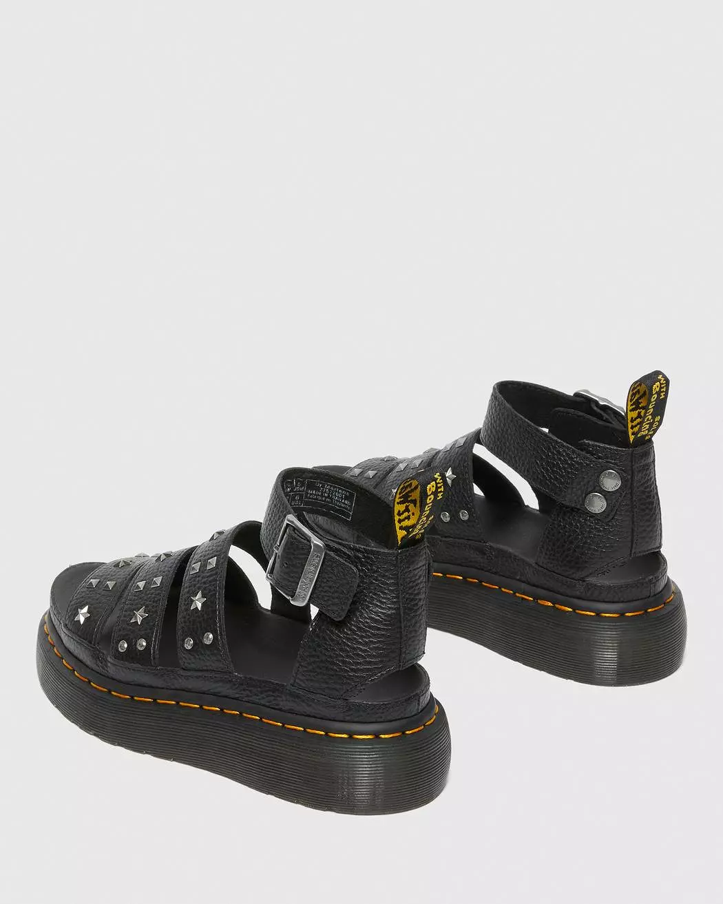 Dr. Martens Clarissa II Quad Black Milled Nappa   