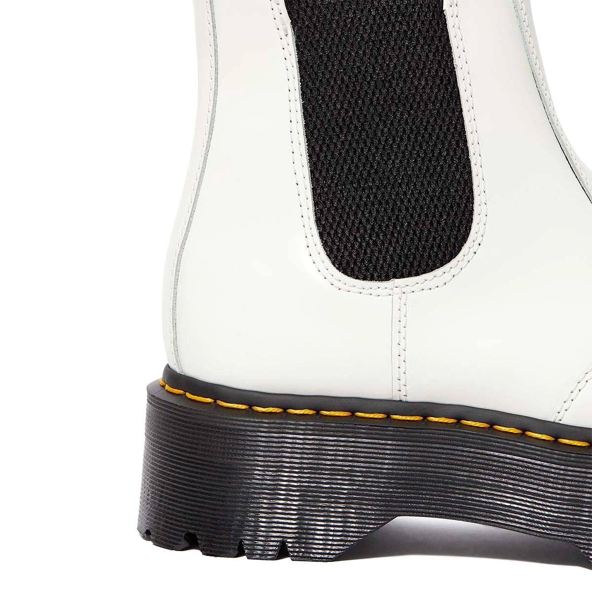    Dr. Martens Quad Chelsea Boot Smooth White