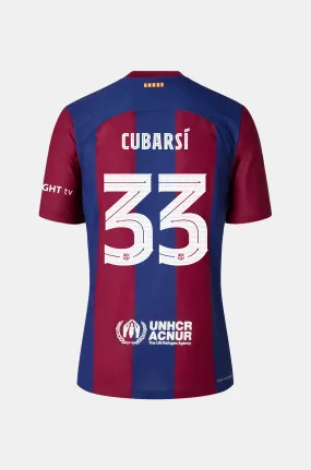 FC Barcelona home shirt 23/24 - Long-sleeve Player's Edition - CUBARS