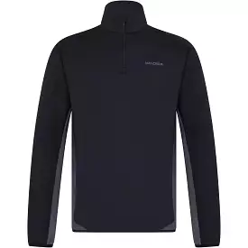 Frontier Quarter Zip Nylon Mid Layer Black - SS24