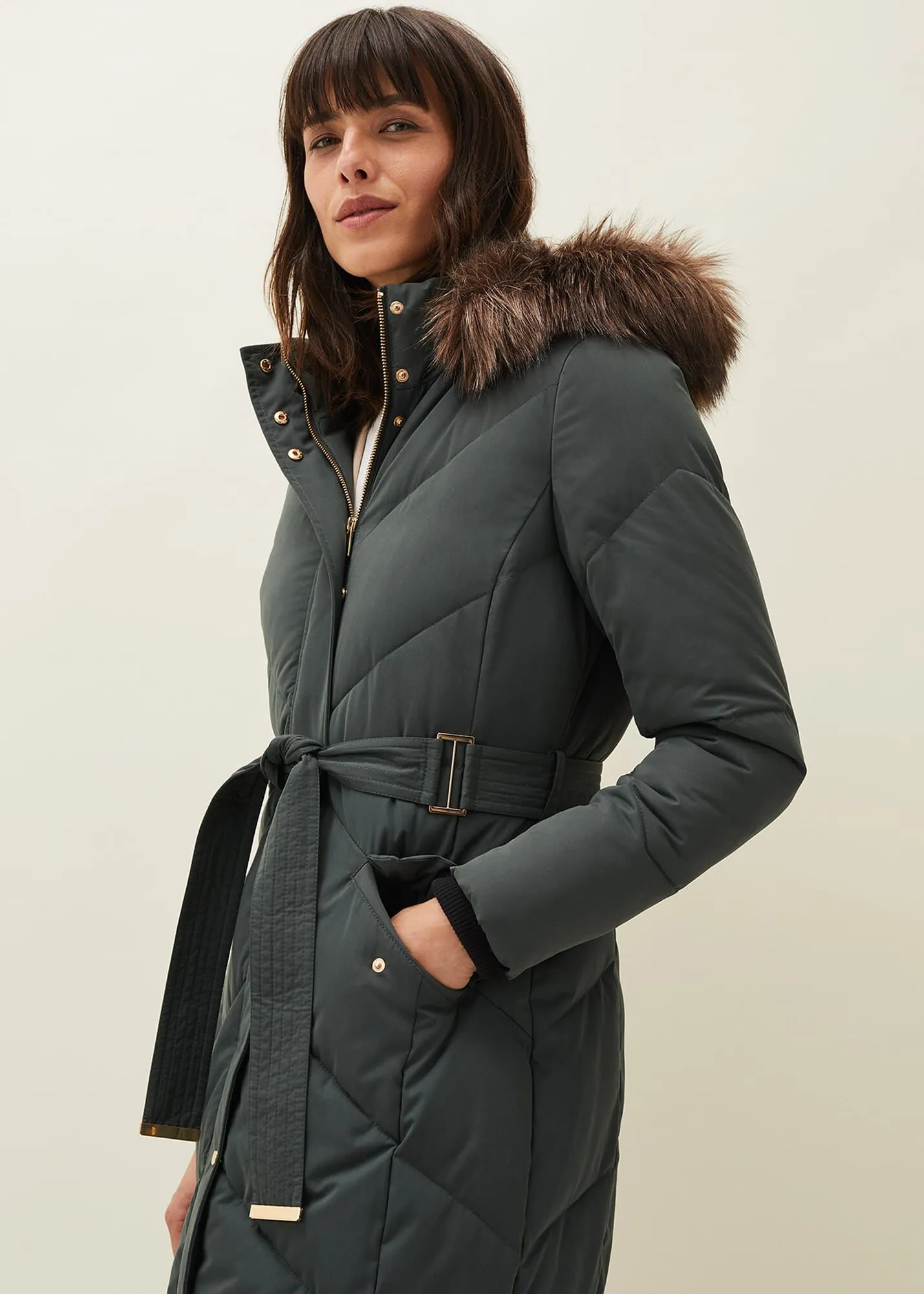 Gabby Maxi Puffer Coat