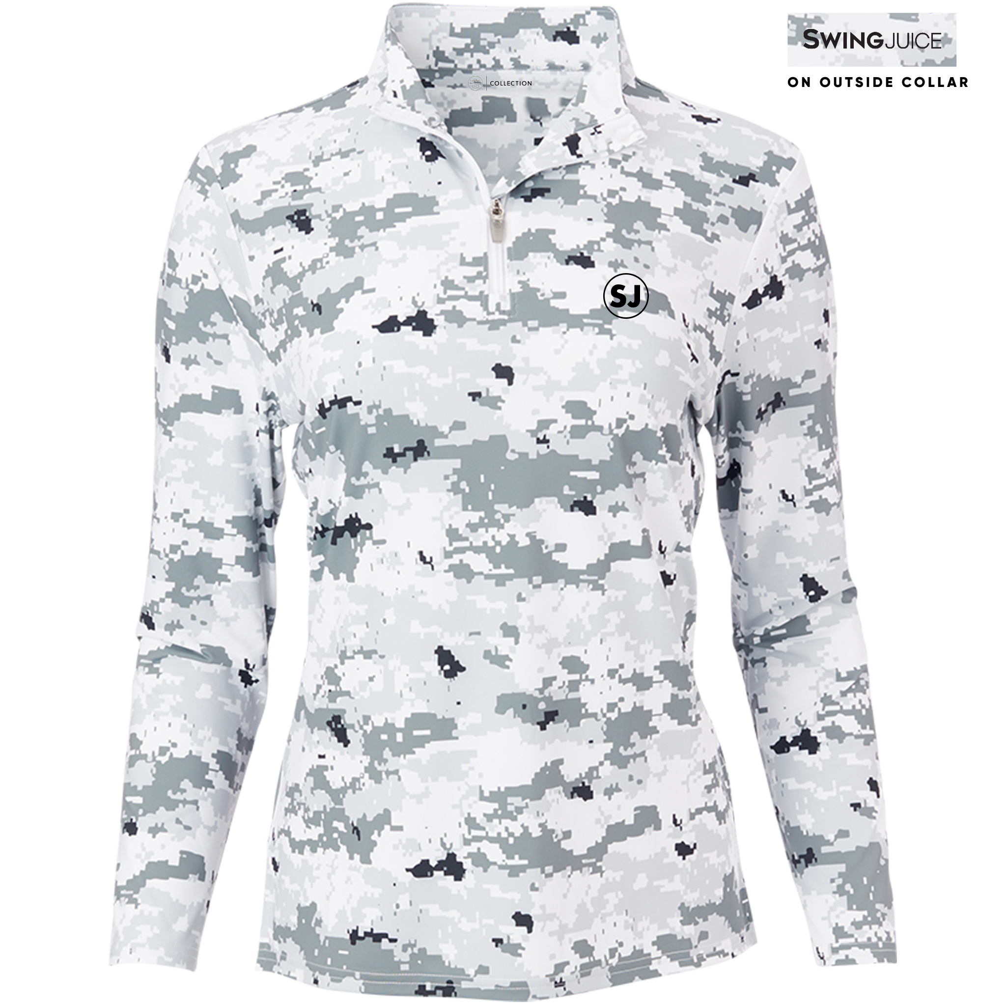 Golf Camo Women's Quarter Zip