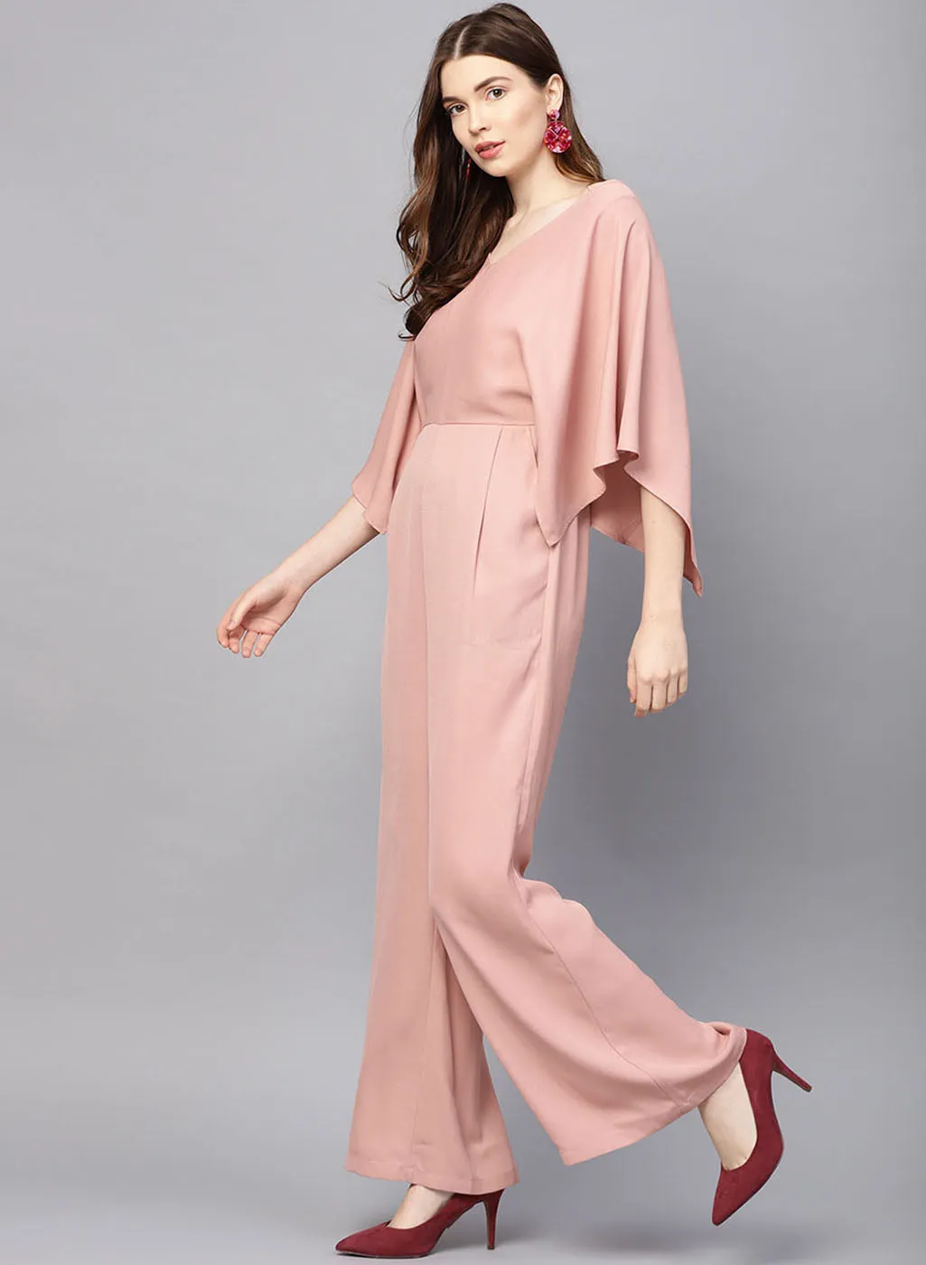 Jumpsuit With Extended Sleeves Loose