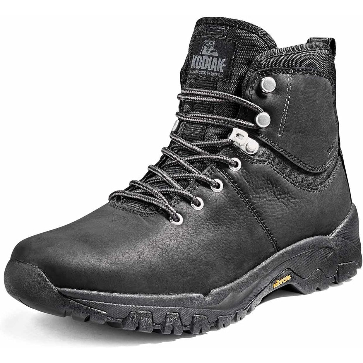 Kodiak Men's Comox Soft Toe Waterproof Lace Up Outdoor Boot -Black- 4TE2BK