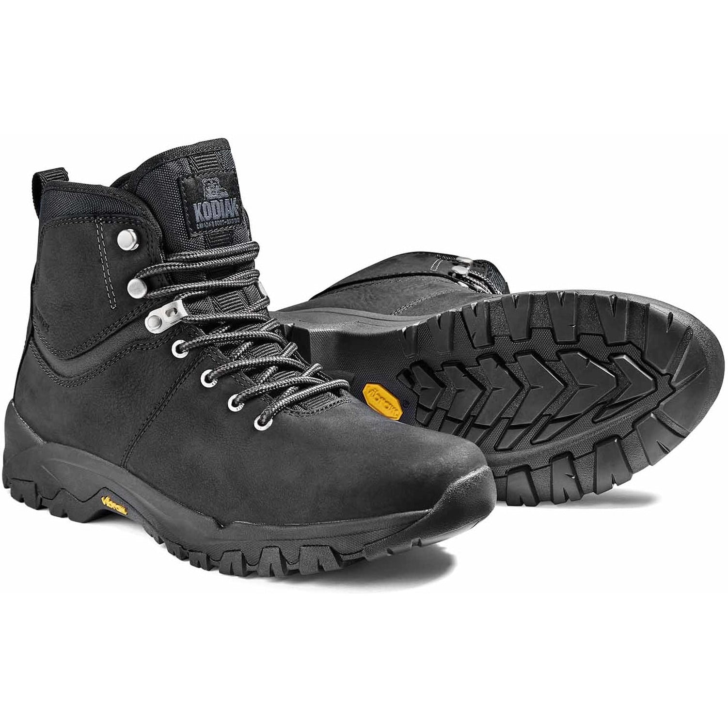 Kodiak Men's Comox Soft Toe Waterproof Lace Up Outdoor Boot -Black- 4TE2BK