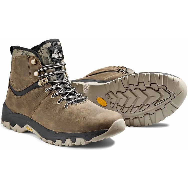 Kodiak Men's Comox Soft Toe Waterproof Lace Up Outdoor Boot -Fossil- 4TE2FS