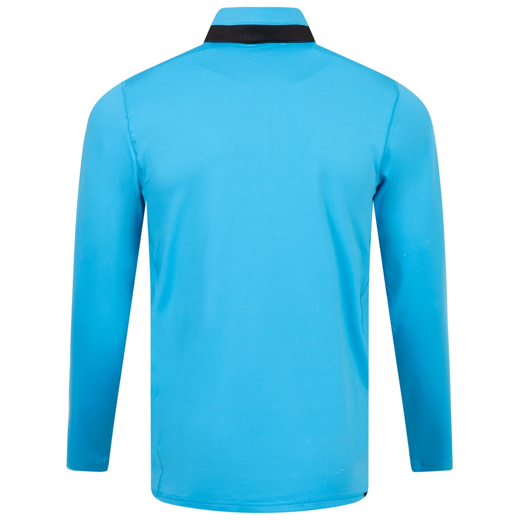 Lightweight Quarter Zip Mid Layer Blue/Black - SS24