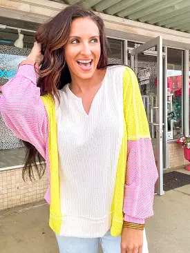 Macy Color Block Top