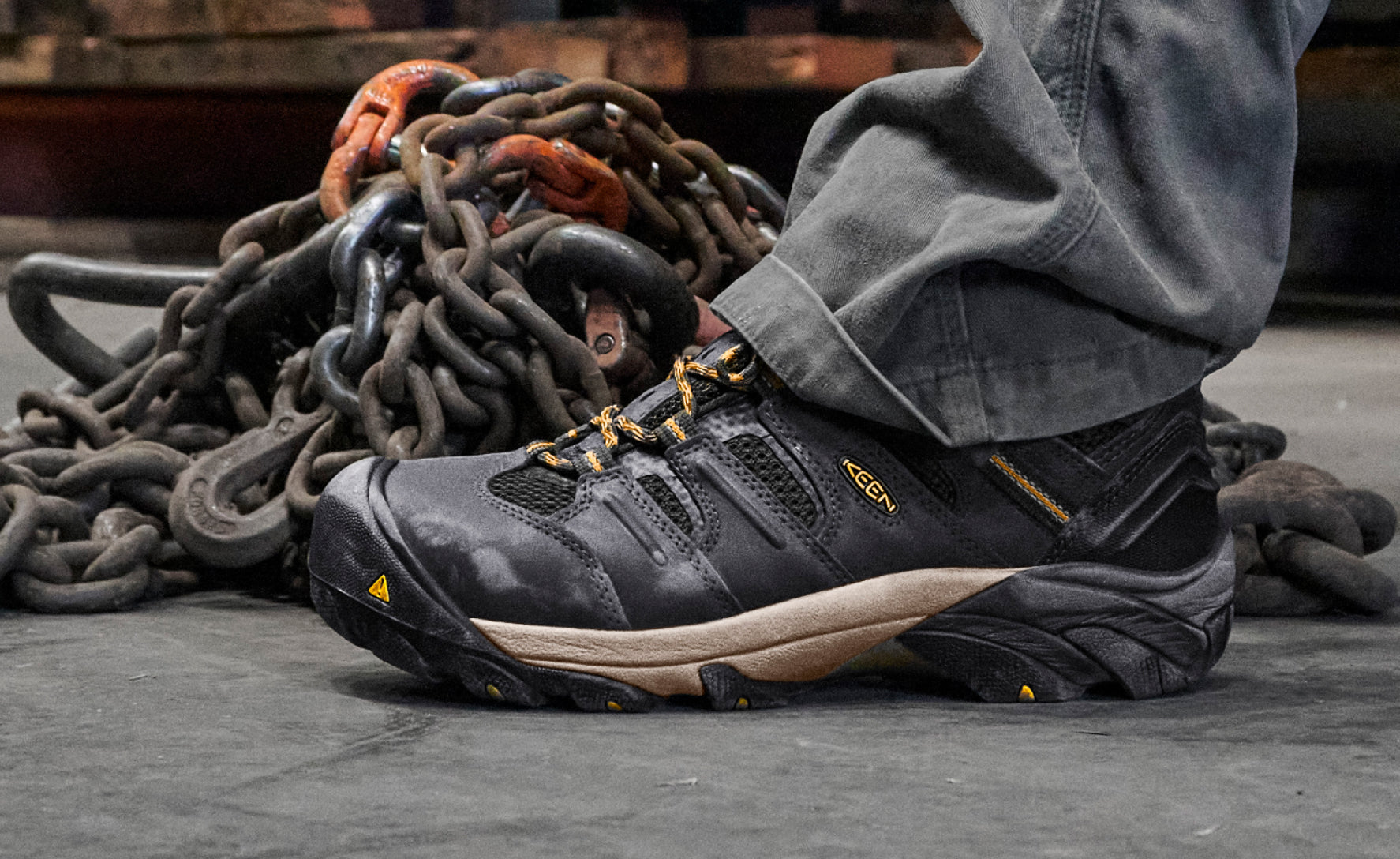 Men's Lansing Mid Waterproof (Steel Toe)  |  Cascade Brown/Brindle