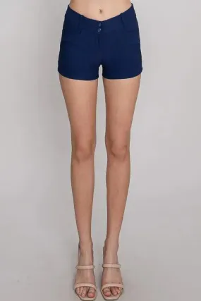 Millennium Trouser Shorts - Denim Blue