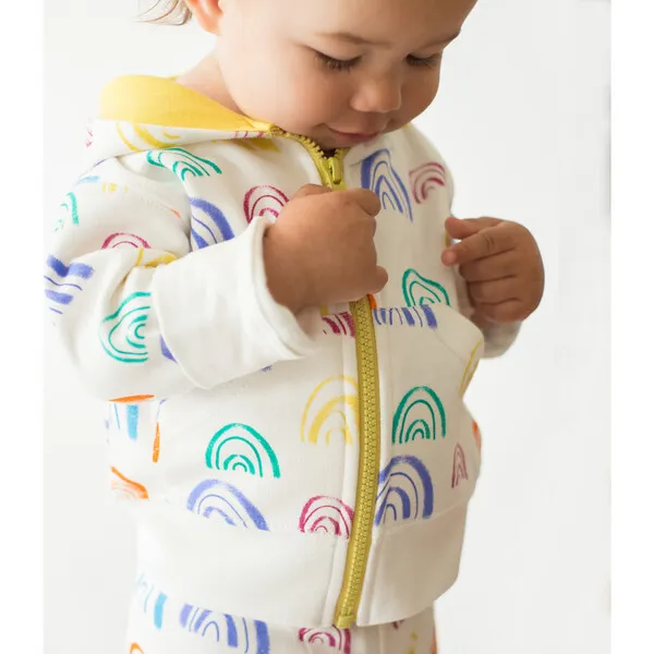 Mirasa Design Rainbow Hoody, Celery