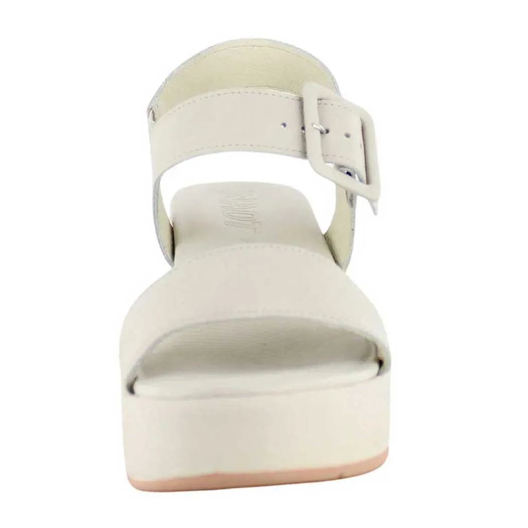 Naot Glamour Platform Sandal Soft Ivory (Women's)