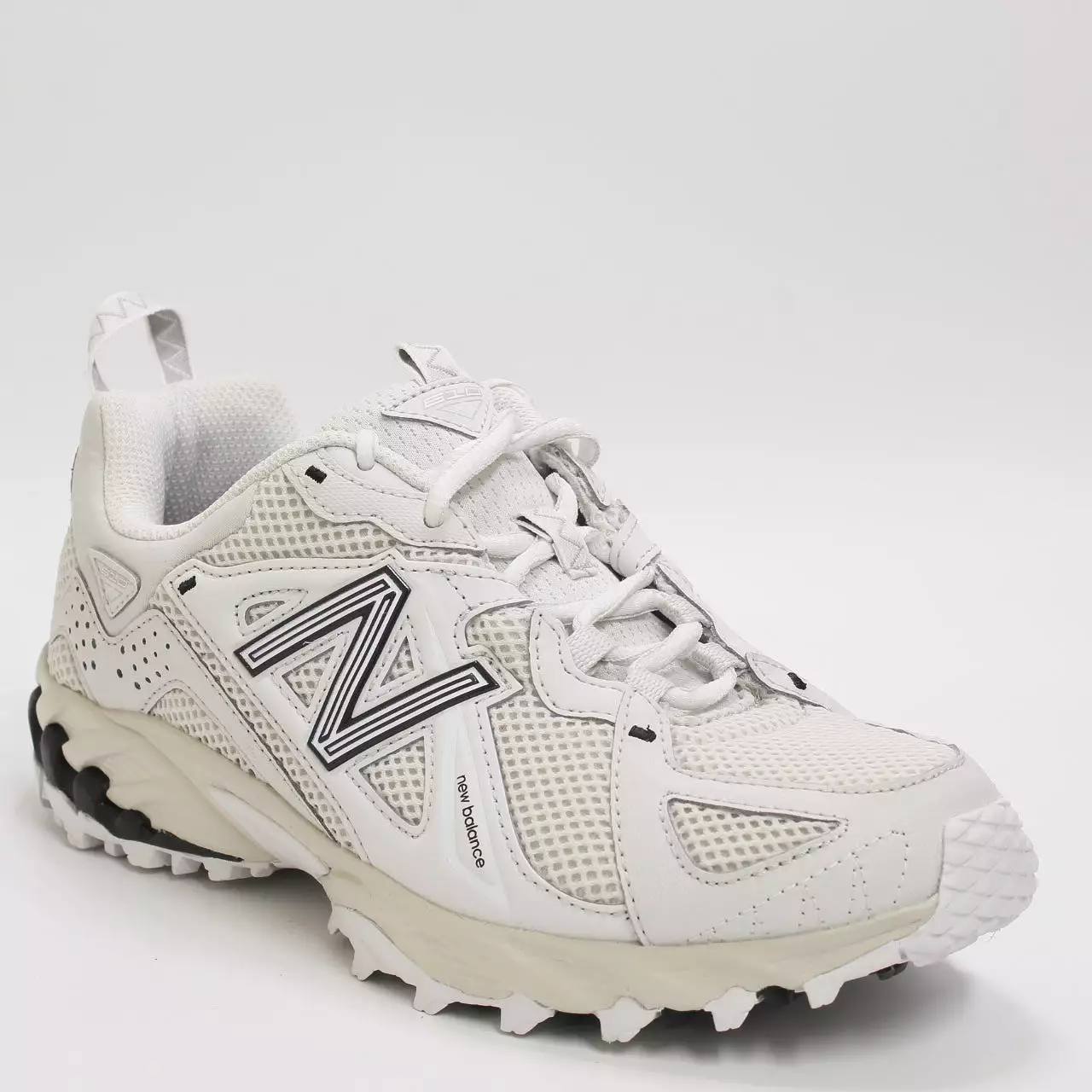 New Balance ML610 Light Grey Off White Trainers